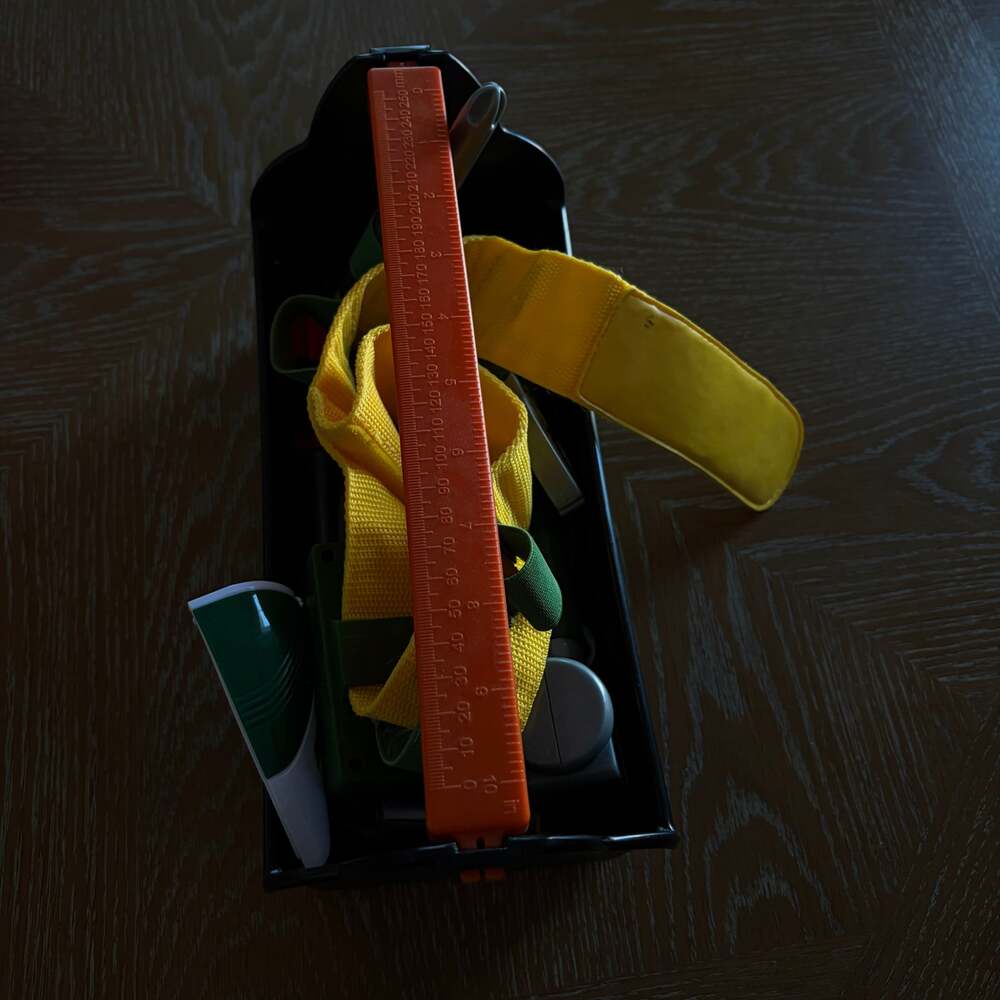 John Deere Deluxe Talking Tool Belt Toy Set with Electronic Buckle